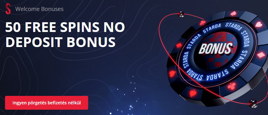 Starda Casino 50 free spins no deposit bonus 2024