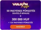 Vulkan Vegas Casino 50 ingyenes pörgetés